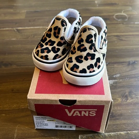 Leopard print vans for toddlers 2025